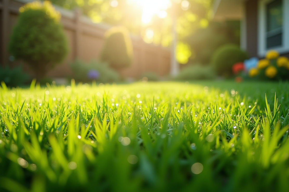 herbe croissance